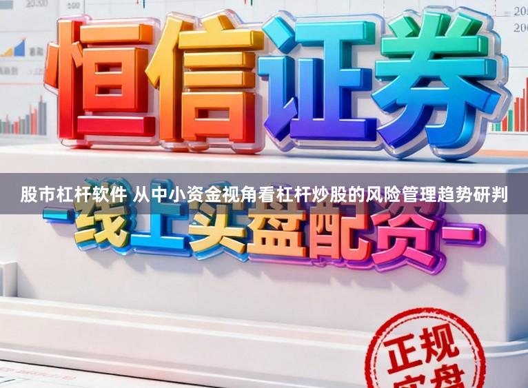 股市杠杆软件 从中小资金视角看杠杆炒股的风险管理趋势研判