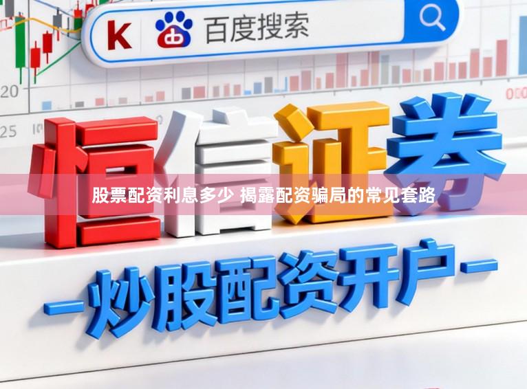 股票配资利息多少 揭露配资骗局的常见套路
